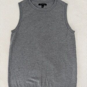 Banana Republic Charcoal Sleeveless Sweater